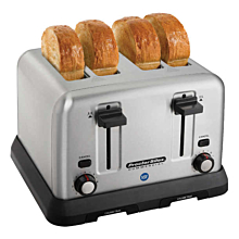 Hamilton Beach 24855 Proctor-Silex Commercial 4 Slot Toaster with 1 3/8" Slot