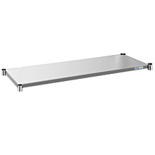 Prepline Adjustable Galvanized Steel Undershelf for 18" x 72" Worktables