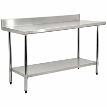 worktable 30x72 backsplash