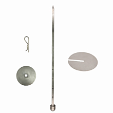 Inoksan 2500 0104 Extra Skewer Set for PDG104MN (Skewer + Large Meat Base + Small Meat Base + Clips)