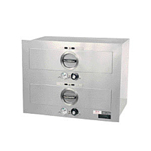 Toastmaster 3B84AT72 29" Built-In 2 Drawer Warmer with Individual Thermostats - 208/240V, 850/980W