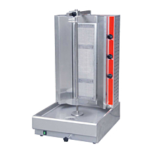 Cookline 3G Gas Vertical Gyro Shawarma Broiler, 55 lb. - 37,500 BTU