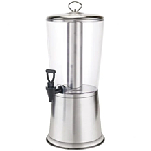 Winco 904 2-1/4 Gallons Polished Stainless Steel Ice Core Cold Beverage Dispenser