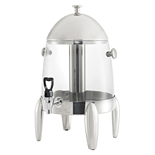 Winco 908 Virtuoso 3 Gallon Beverage Dispenser with Stainless Steel Base