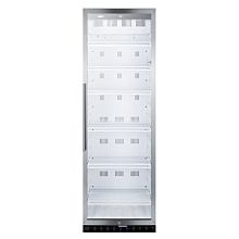 SUMMIT 24" SCR1400W Glass Door Beverage Merchandiser with White Exterior