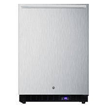 Summit SCFU386VK 23" Compact Vodka Chiller with Self-Closing Glass Door
