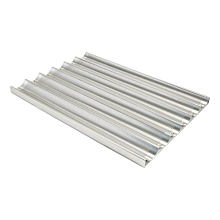 Winco ABPN-6 Aluminum Six Slot Baguette Pan