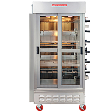 American Range ACB-14-LP High Production Chicken Rotisserie Oven - Liquid Propane Gas - 105,,000 BTU - 105,000 BTU