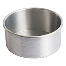 Winco ACP-063 Aluminum 6" x 3" Layer Cake Pan