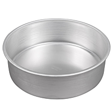 Winco ACP-093 9" x 3" Round Aluminum Cake Pan