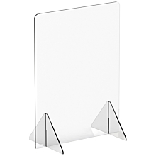 Winco ACSS-2432 Countertop Safety Shield, 32" x 24"