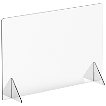 Winco ACSS-4832 Countertop Safety Shield, 48" x 32"