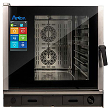 Atosa AEC-0621E 35" Electric Smart-Touch Combi Oven with Full-Size 6 Pan - 208V, 3 Phase