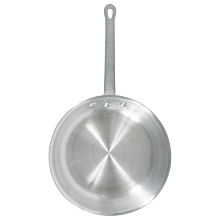 Winco AFP-10A Gladiator 10" Aluminum Fry Pan - Natural Finish