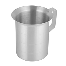 Winco AM-2 2 Qt Aluminum Measuring Cup