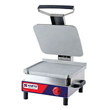 Ampto SASL-G 28" Liquid Propane Gas Stainless Steel Sandwich Grill - 9000 BTU / HR