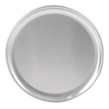Winco APZC-8 8" Coupe-Style Aluminum Pizza Pan