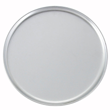Winco APZC-9 9" Coupe-Style Aluminum Pizza Pan