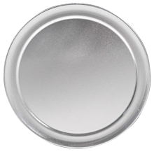 Winco APZT-10 10" Wide Rim Aluminum Pizza Pan