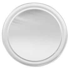 Winco APZT-11 11" Wide Rim Aluminum Pizza Pan
