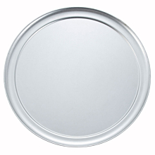 Winco APZT-12 12" Wide Rim Aluminum Pizza Pan