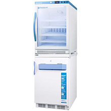 Summit ARG6PV-VT65MLSTACKMED2 24" Wide All-Refrigerator/All-Freezer Combination