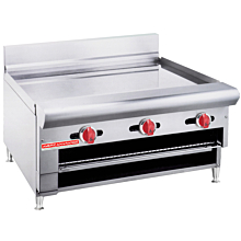 American Range ARGB-36-NG 36" Natural Gas Raised Griddle or Broiler - 60,000 BTU