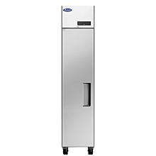 Atosa MBF15FSGRL 17" Left Hinged Solid Door Commercial Reach-in Freezer - Stainless Steel