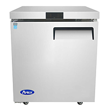 Atosa MGF8401GRL 27" One Section 1 Left Hinged Door Undercounter Refrigerator
