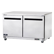 Arctic Air AUC60R 60" Undercounter Worktop Refrigerator - 15.5 Cu. Ft.