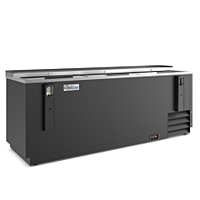 Coldline BBC-80 80" Horizontal Reach-In Black Bottle Cooler