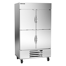 Beverage-Air HBF44HC-1-HS 47" Horizon Series Two Section Solid Half Door Reach-In Freezer with LED Lighting