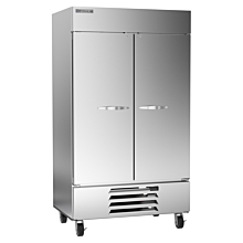 Beverage-Air HBF44HC-1 47" Horizon Series Two Section Solid Door Reach in Freezer with LED Lighting