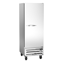 Beverage-Air HBR12HC-1 Horizon Series 24" Bottom Mounted Solid Door Reach-In Refrigerator with LED Lighting
