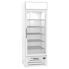 Beverage Air MMR23HC-1-W-WINE 27" Single Glass Door Wine Refrigerator, White