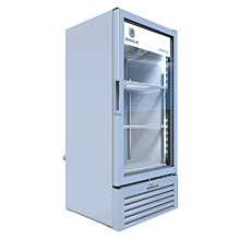 Beverage-Air MT10-1W 25" Marketeer Series White Refrigerated Glass Door Merchandiser with LED Lighting