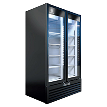 Beverage-Air MT49-1B 47" Marketeer Series Black Refrigerated Glass Door Merchandiser with LED Lighting