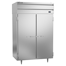 Beverage-Air PFD2HC-1AS 52" Stainless Steel Solid Door Pass-Through Refrigerator