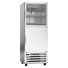 Beverage Air RI18HC-HGS Half Door Reach-in Refrigerator
