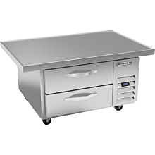 Beverage-Air WTFCS36HC-48 48" Two Drawer Freezer Chef Base w/ Extended Top - 6 Cu. Ft.