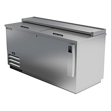 Beverage Air DW64HC-S-29 65" Forced Air Bottle Cooler - Holds 190 12 oz Bottles