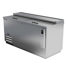 Beverage-Air DW64HC-S 65" Stainless Steel Deep Well Bottle Cooler