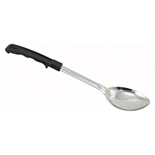 Winco BHOP-11 11" Solid Basting Spoon With Stop Hook Bakelite Handle