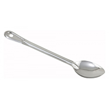 Winco BSOT-15 15" Standard Duty Solid Stainless Steel Basting Spoon