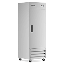 Coldline C-1FE 29" Solid Door Commercial Reach-In Freezer - Stainless Steel (NEW WITH DENT ON BOTTOM LEFT DOOR CORNER)