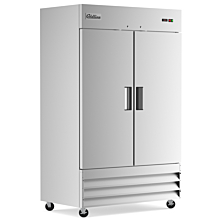 Coldline C-2FE 54" Solid Door Commercial Reach-In Freezer - Stainless Steel