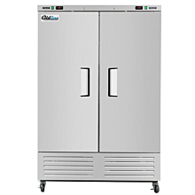 Coldline C-2RF 54" Two Solid Door Dual Temperature Commercial Reach-In Refrigerator, Freezer Combo - Stainless Steel