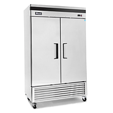 Migali C-2FB-HC 54” (Bottom Mount) Double Solid Door Reach-In Freezer