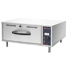 Cookline C-DW-1 Single Freestanding Stainless Steel Drawer Warmer, 120V