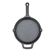 Winco CAST-12 FireIron 12" Pre-Seasoned Cast Iron Skillet